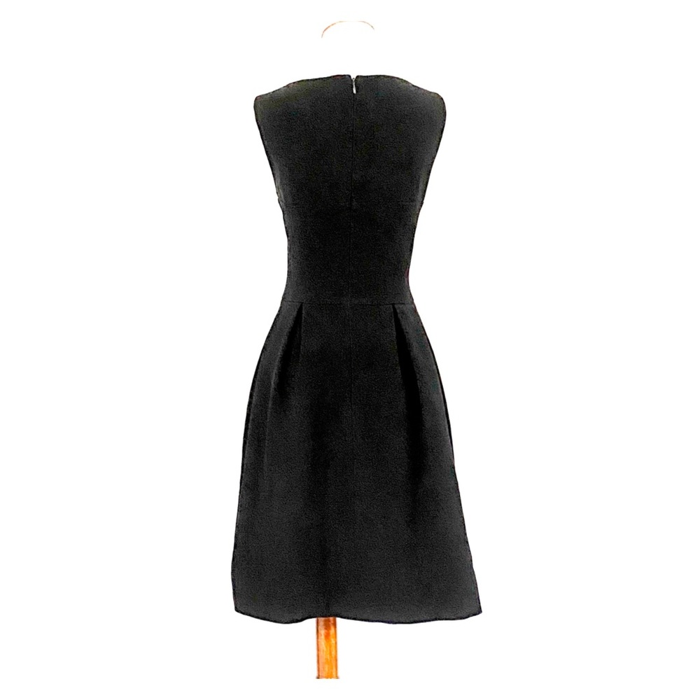 White House Black Market Stitched Fit-Flare Dress - Picture 5 of 9